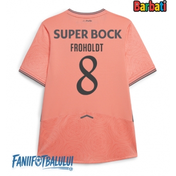 Porto Victor Froholdt #8 Tricou Fotbal Replică 2025-26 Barbati Deplasare